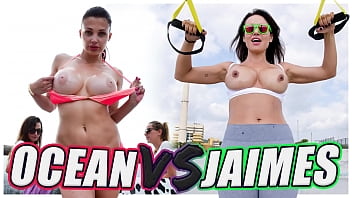 BANGBROS – Public Battle Of The GOATs: Aletta Ocean VS Franceska Jaimes