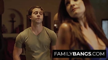 FamilyBangs.com ⭐ Good Stepson Pampers his Crying Mommy, Silvia Saige, Seth Gamble