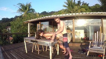 Ilhabela Trip- Blowjob on Beach, Sex with ocean view, two Facials – Dread Hot