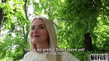 Blonde Hottie Fucks Outdoors video starring Aisha – Mofos.com