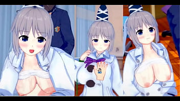 [Eroge Koikatsu! ] Touhou Mononobe Futo rubs breasts H! 3DCG Big Breasts Anime Video (Touhou Project) [Hentai Game Toho Mononobe no Futo]