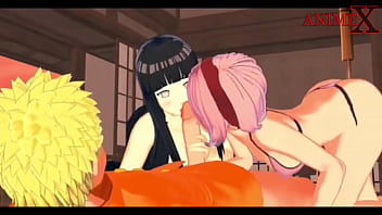 Naruto sakura y hinata hentai p1