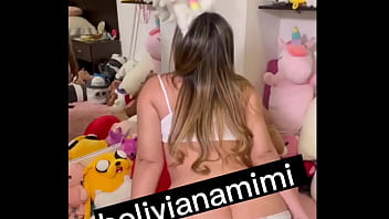 Playing with my ass before go to bed Come to watch it on Mimiboliviana.com