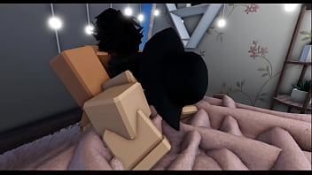 ROBLOX slut gets fucked in bedroom