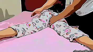 Step Uncle Takes Advantage Of His Step Niece When She Is Alone Massaging Her Body Part 1 – Cartoon