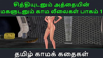 Tamil Audio Sex Story – Tamil Kama kathai – Chithiyudaum Athaiyin makaludanum Kama leelaikal part – 1