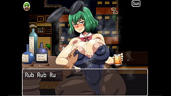 Yuka Scattred Shard Of The Yokai [PornPlay Hentai game] Ep.20 bunnysuit girl handjob a dirty old pervert