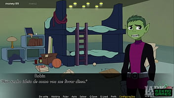 young woman Titans ep 7 I made Beast Boy became a Woman and I was looking at her Pussy