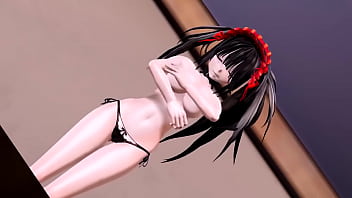 【MMD】I Love You – Kurumi Tokisaki 【R18】